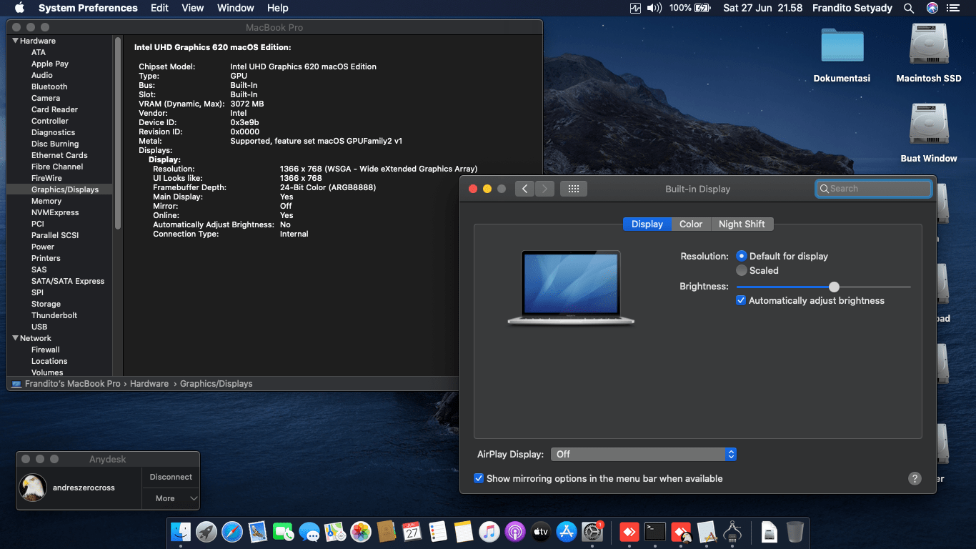 Acer Aspire 5 A515 52G 5267 [WhiskeyLake   Intel UHD 620 + I2C] 8